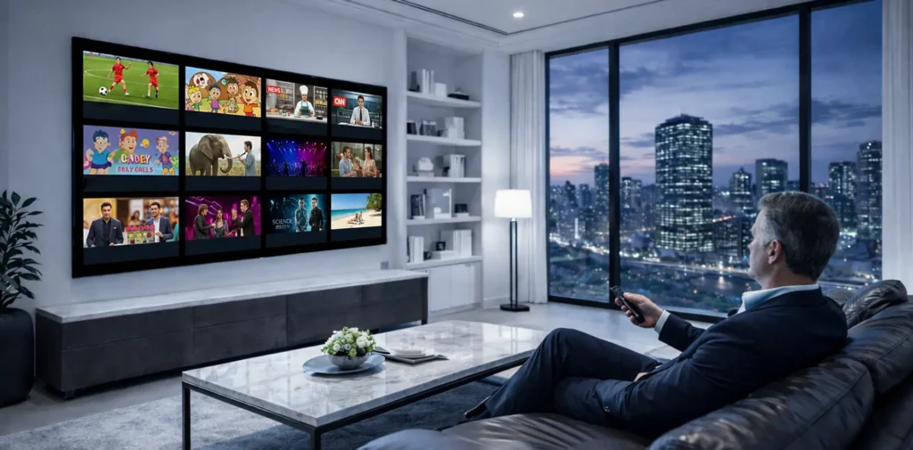 Digital MATV and IPTV